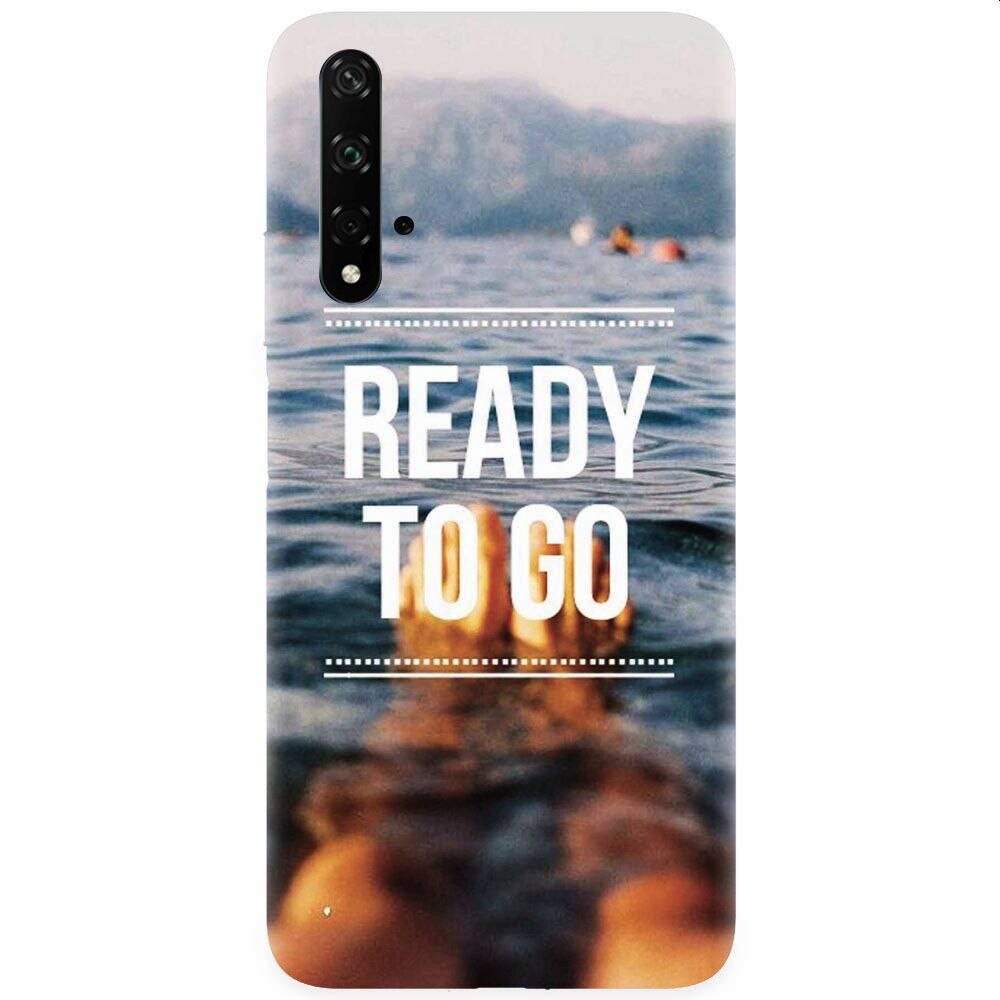 Husa silicon pentru Honor 20, Ready To Go Swimming