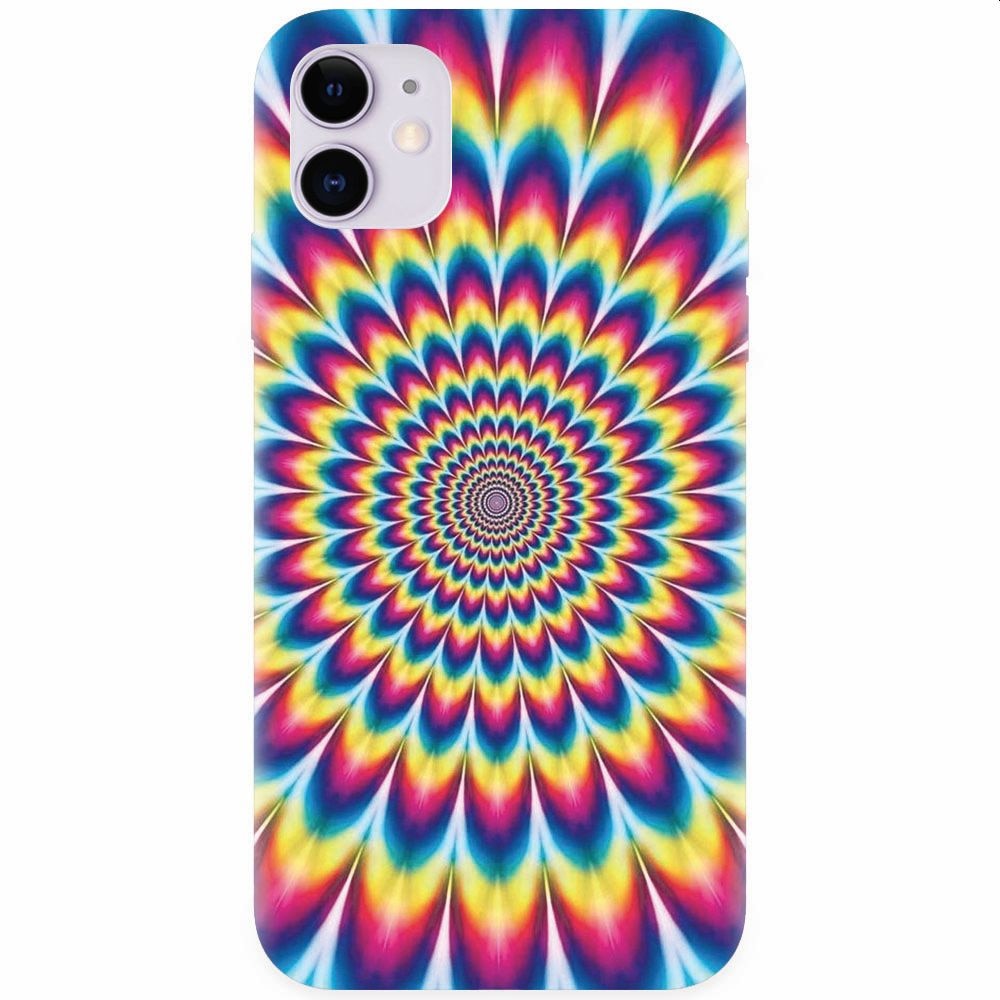 Husa silicon pentru Apple Iphone 11, Hurts My Eyes