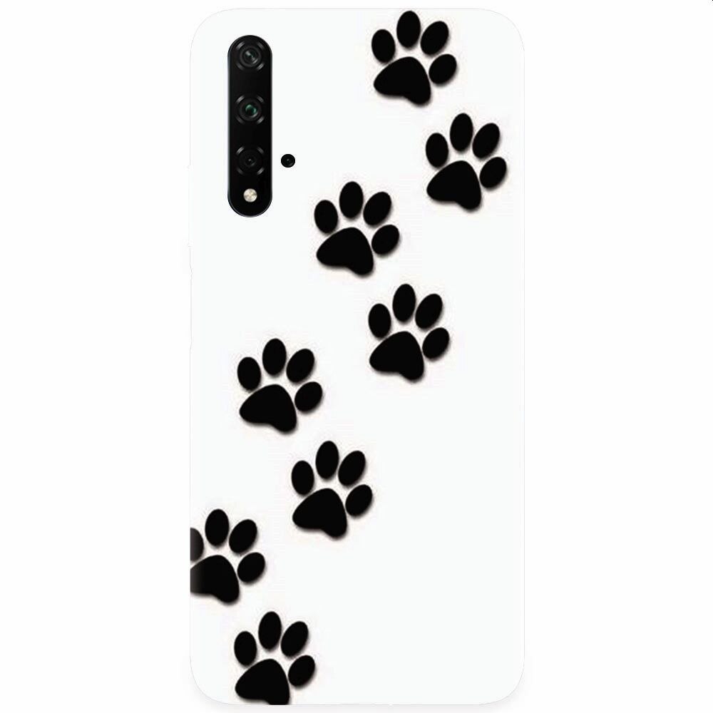 Husa silicon pentru Honor 20, Dog Mark