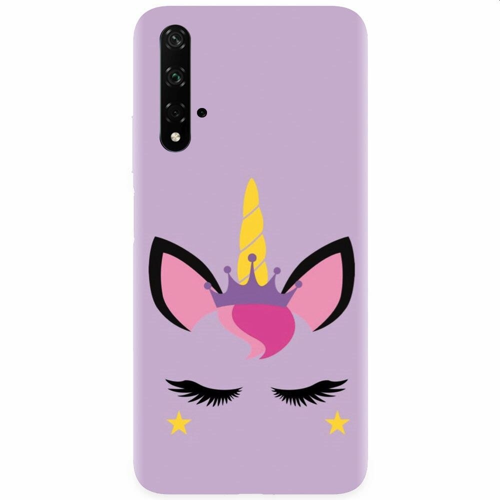Husa silicon pentru Honor 20, Unicorn Shine