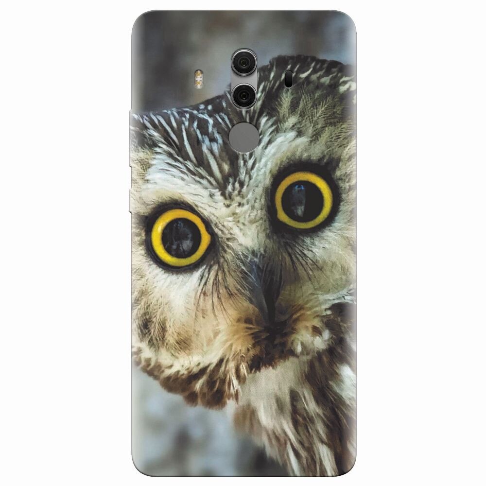Husa silicon pentru Huawei Mate 10 Pro, Owl
