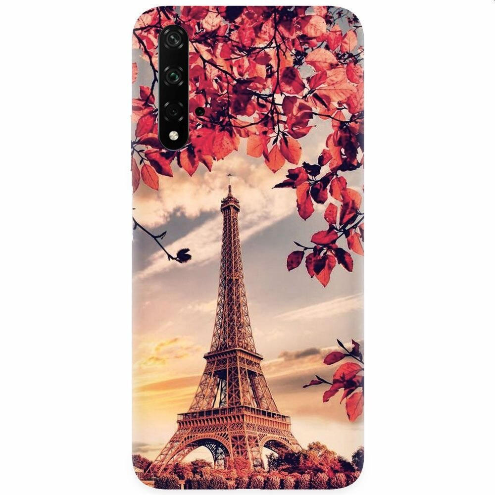 Husa silicon pentru Honor 20, Eifel Tower