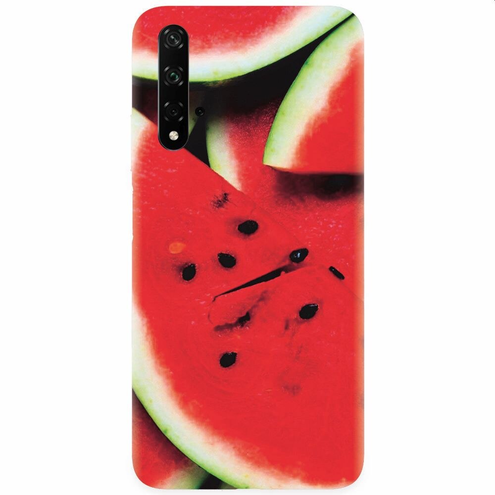 Husa silicon pentru Honor 20, S Of Watermelon Slice