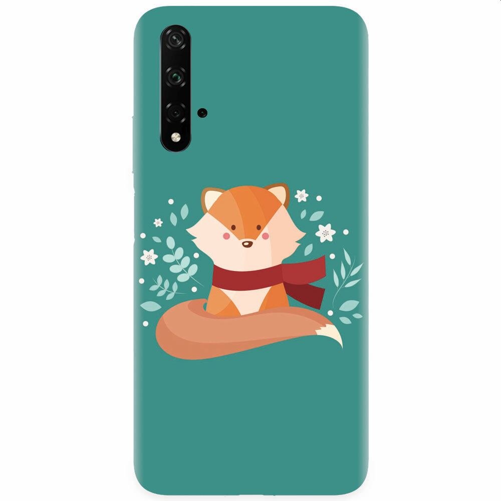 Husa silicon pentru Honor 20, Winter Fox