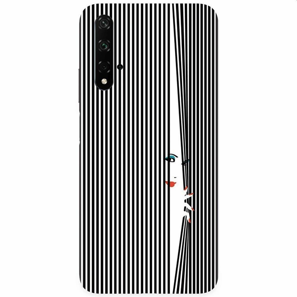 Husa silicon pentru Honor 20, Stripe