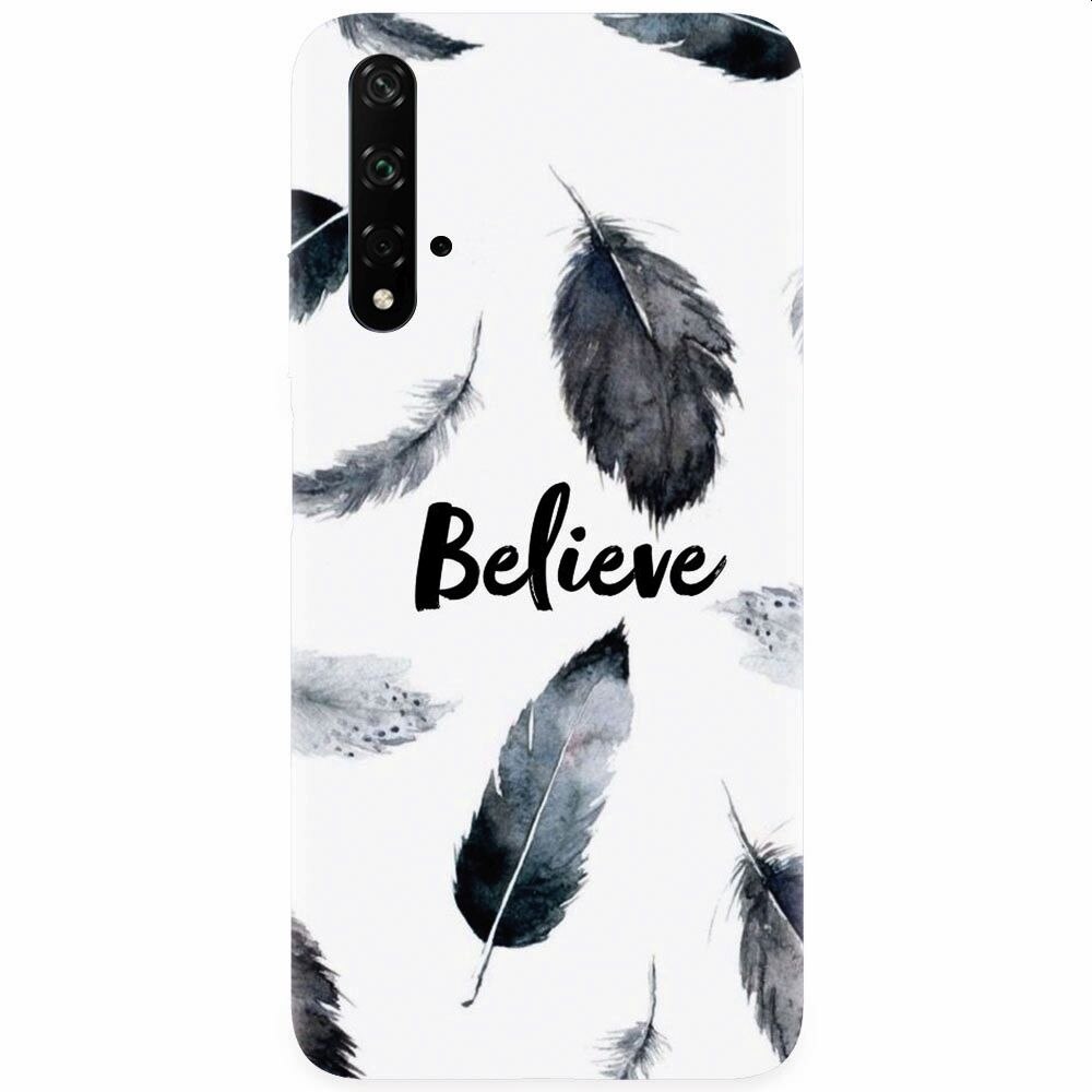 Husa silicon pentru Honor 20, Believe