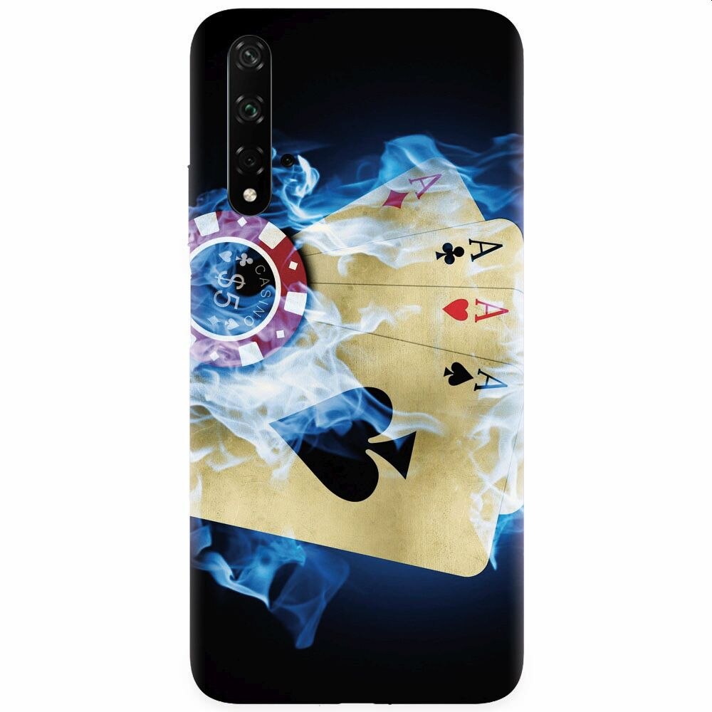 Husa silicon pentru Honor 20, Casino