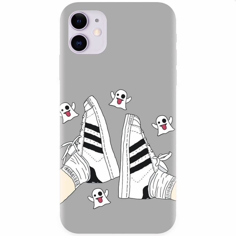 Husa silicon pentru Apple Iphone 11, Little Phantoms