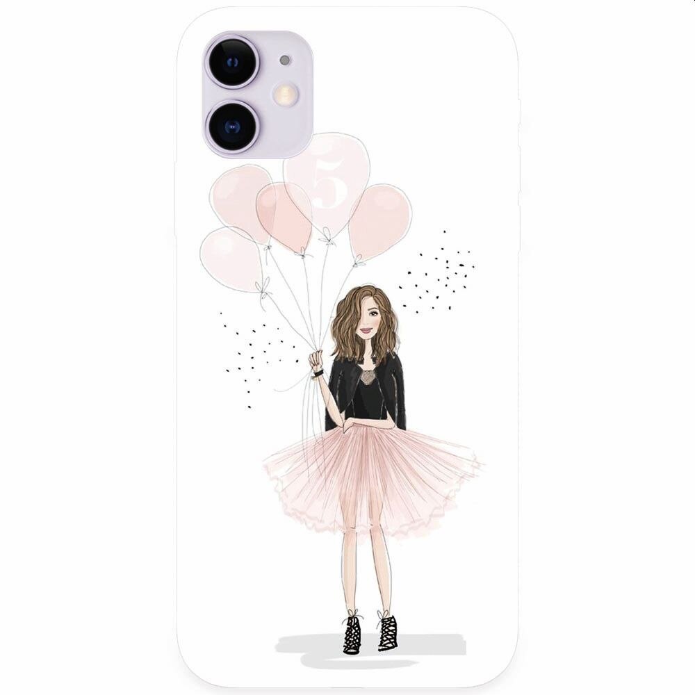 Husa silicon pentru Apple Iphone 11, Happy Aniversary