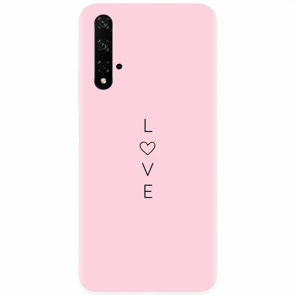 Husa silicon pentru Honor 20, Love