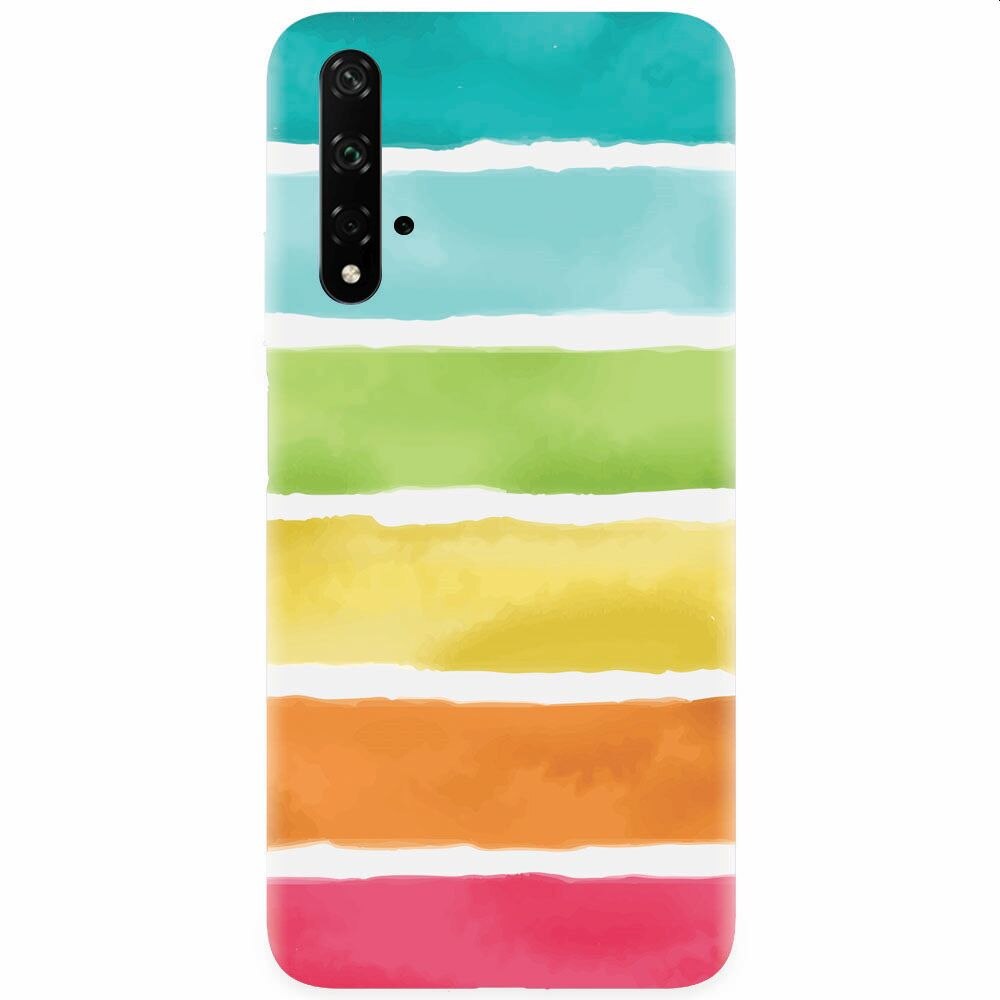 Husa silicon pentru Honor 20, Watercolors