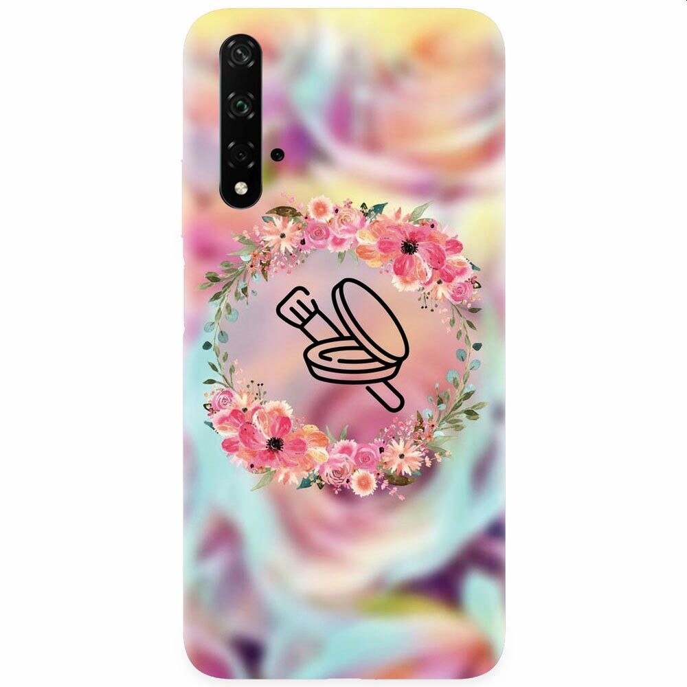 Husa silicon pentru Honor 20, Make Up Expert
