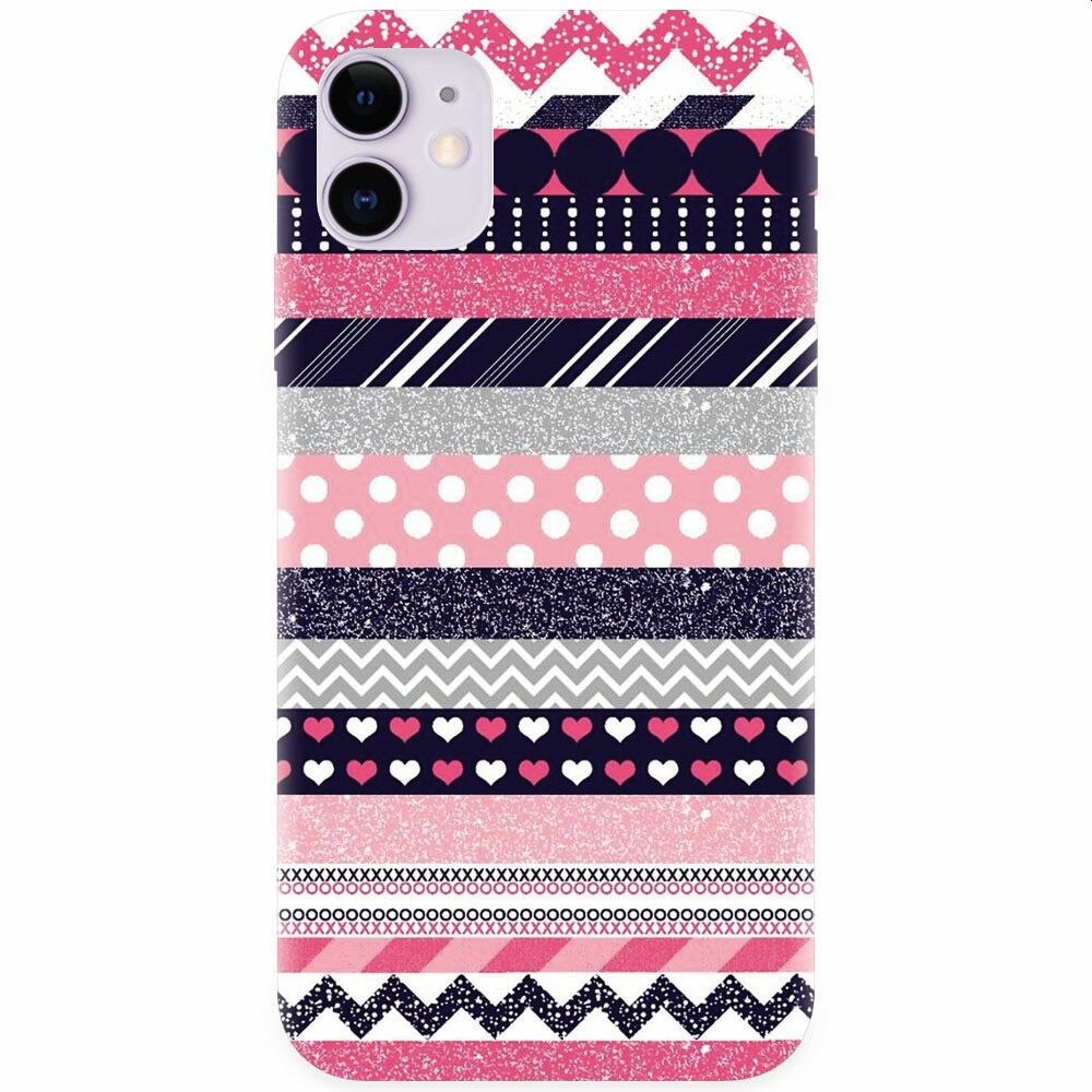Husa silicon pentru Apple Iphone 11, Love Pattern