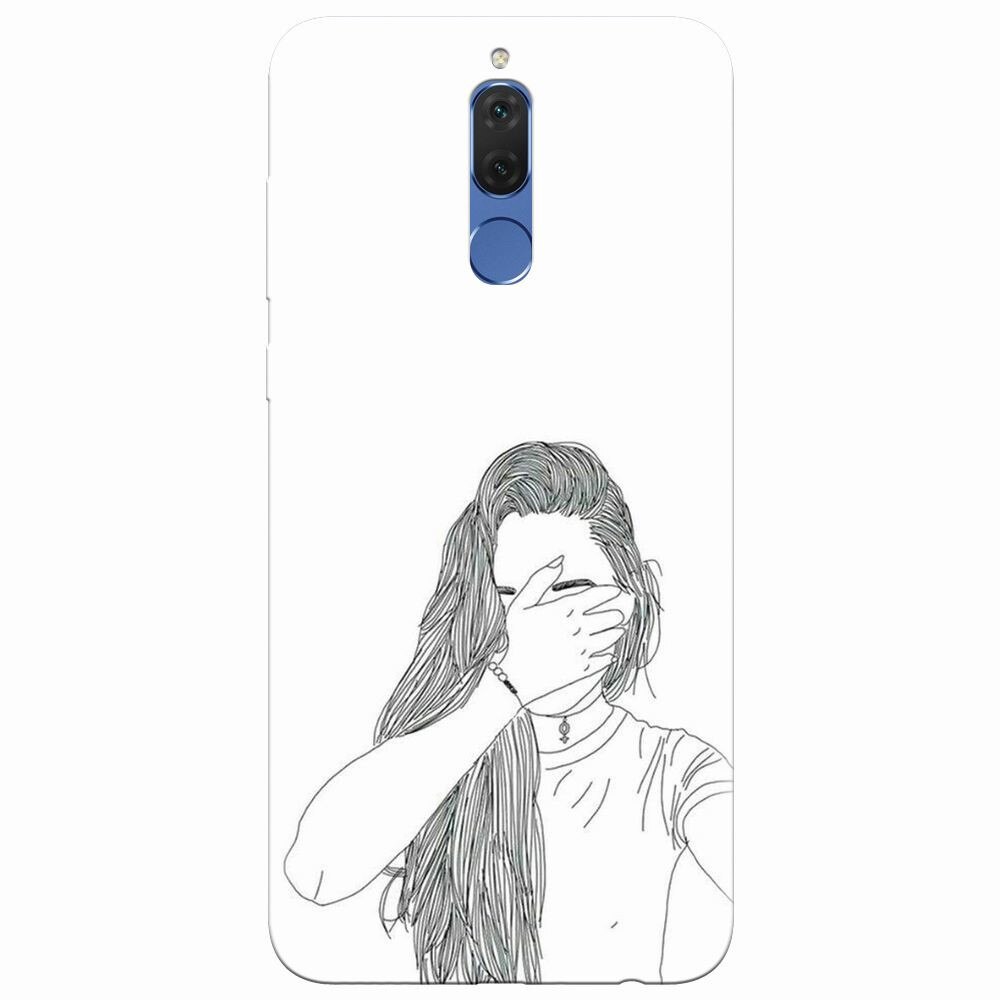 Husa silicon pentru Huawei Mate 10 Lite, Dont Look