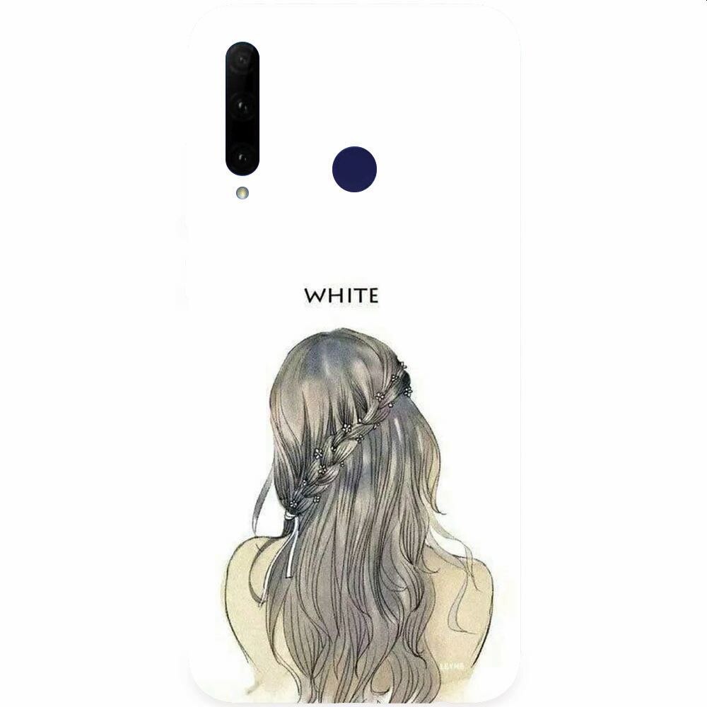 Husa silicon pentru Honor 20 Lite, White