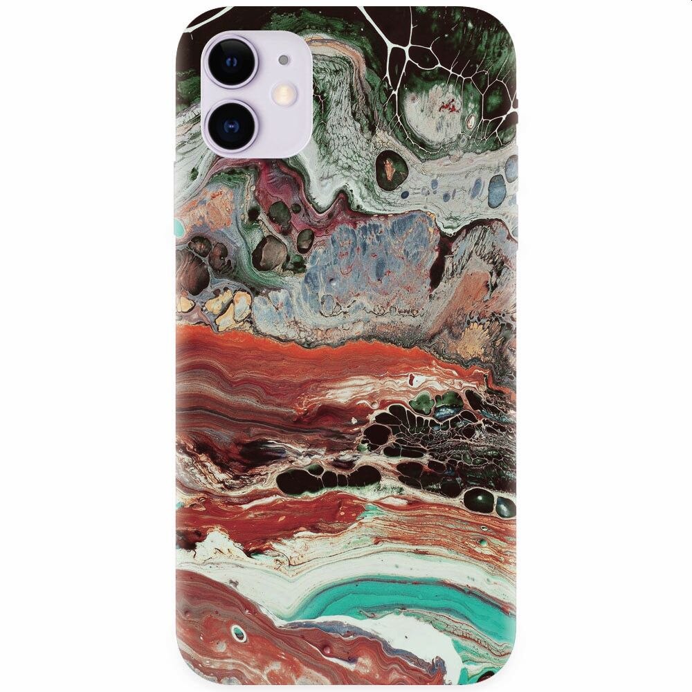 Husa silicon pentru Apple Iphone 11, Abstract 104
