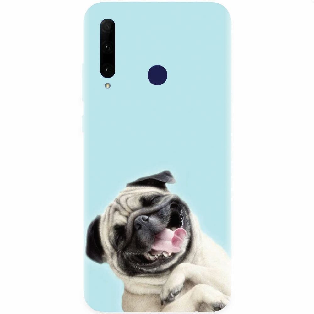 Husa silicon pentru Honor 20 Lite, Happy Dog