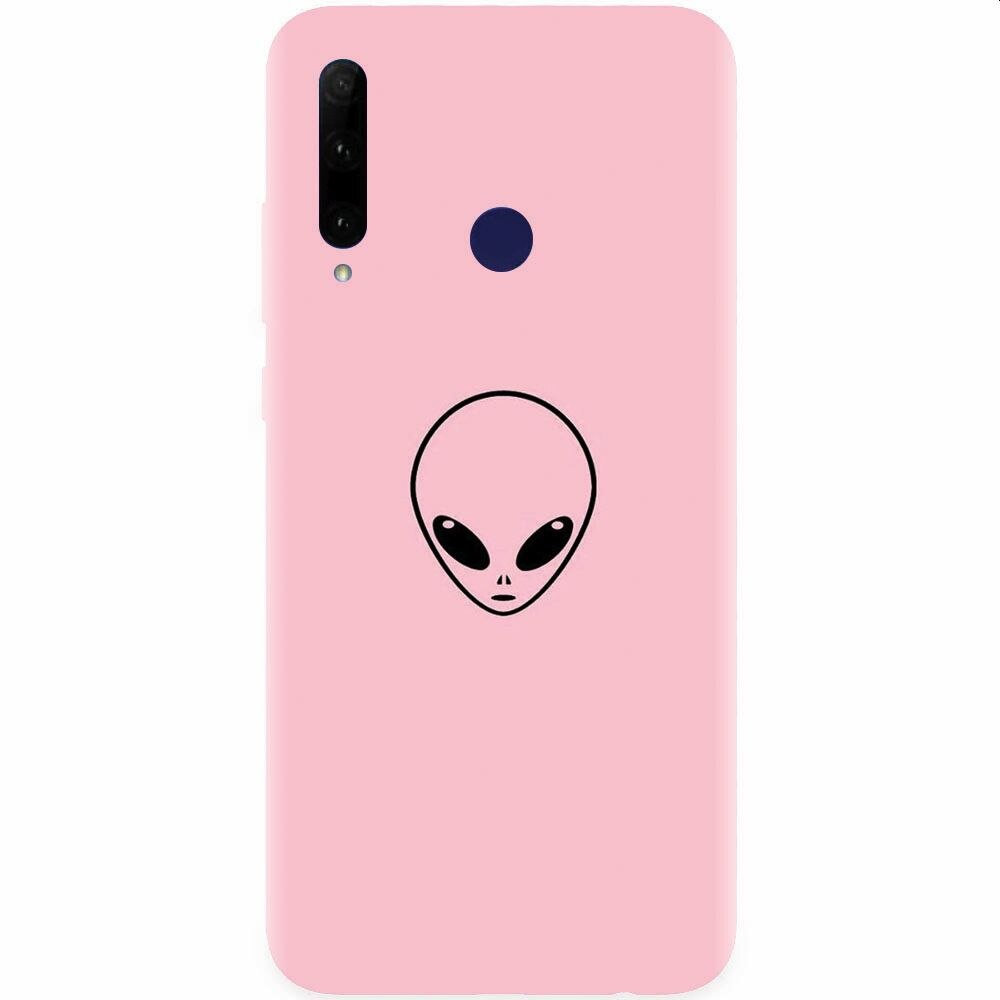 Husa silicon pentru Honor 20 Lite, Pink Alien