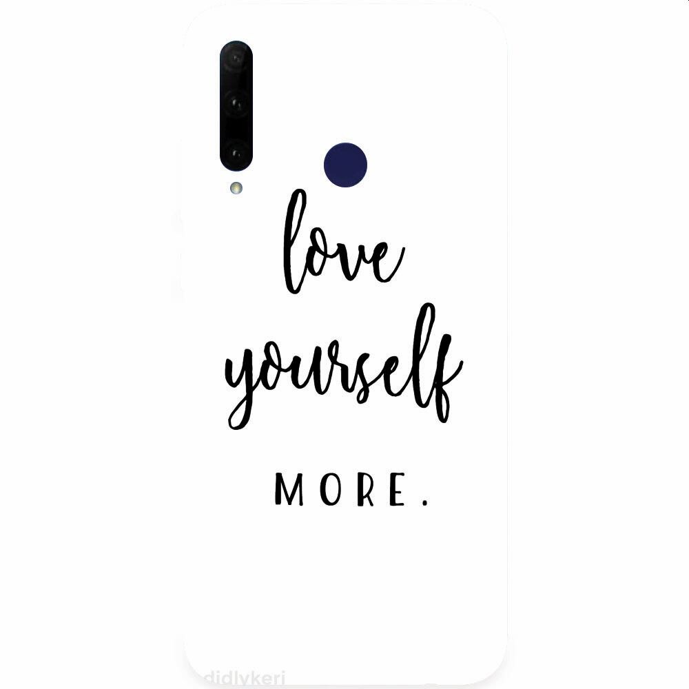 Husa silicon pentru Honor 20 Lite, Love Yourself More