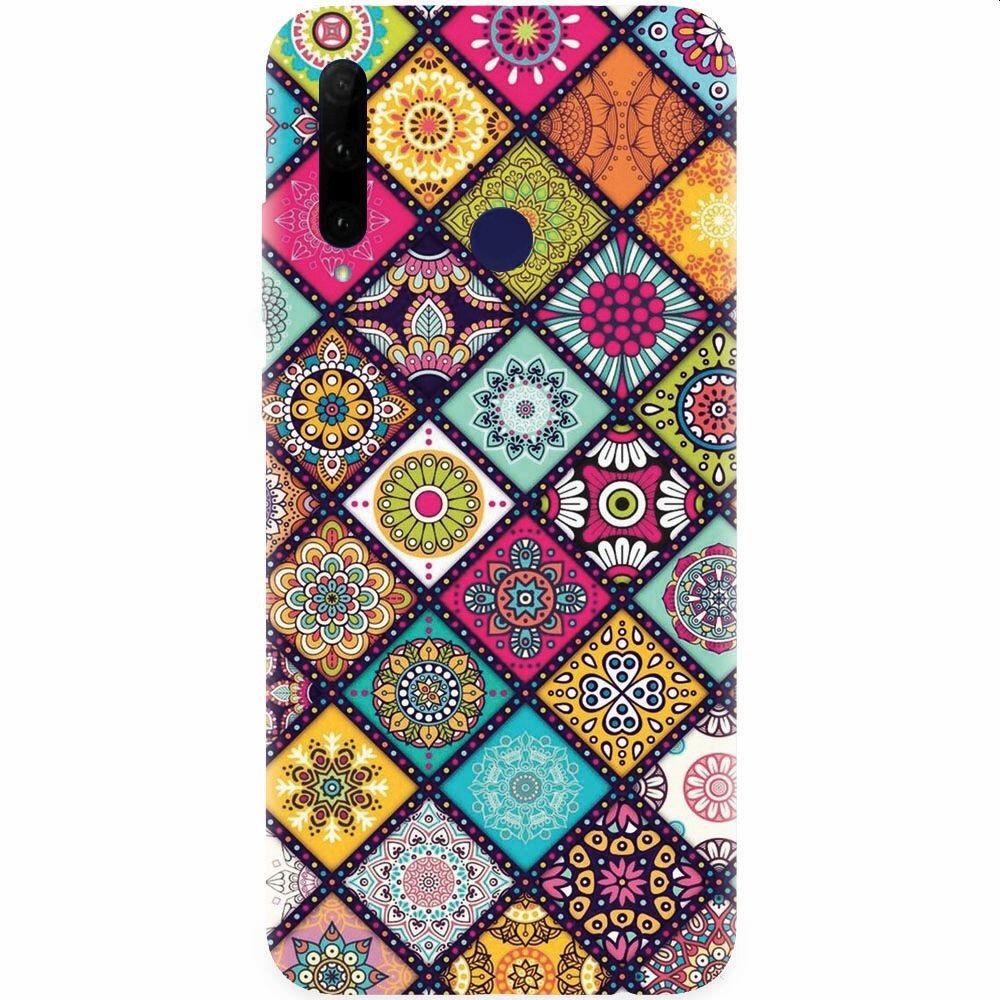 Husa silicon pentru Honor 20 Lite, Mandala Pattern