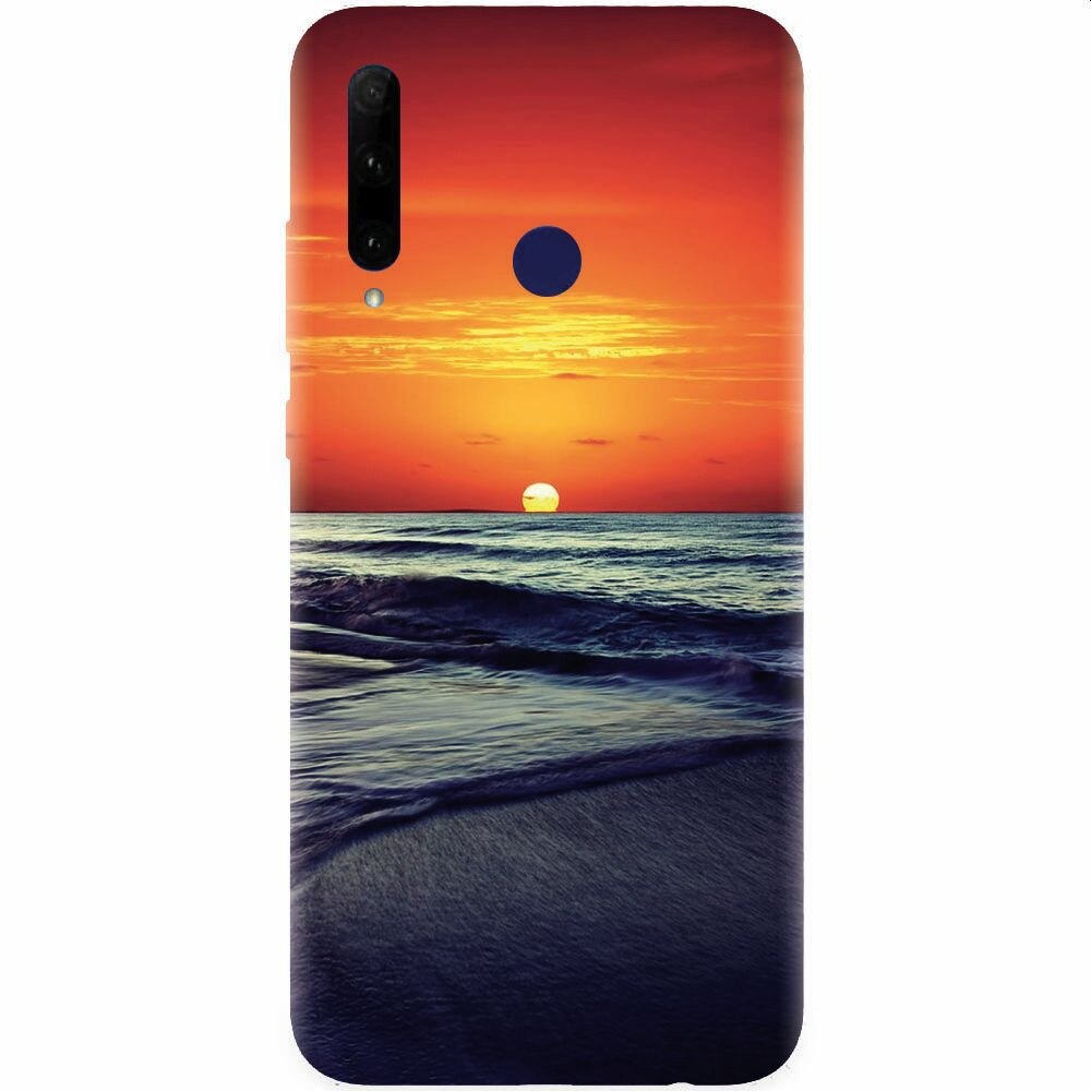 Husa silicon pentru Honor 20 Lite, Ocean Sunset