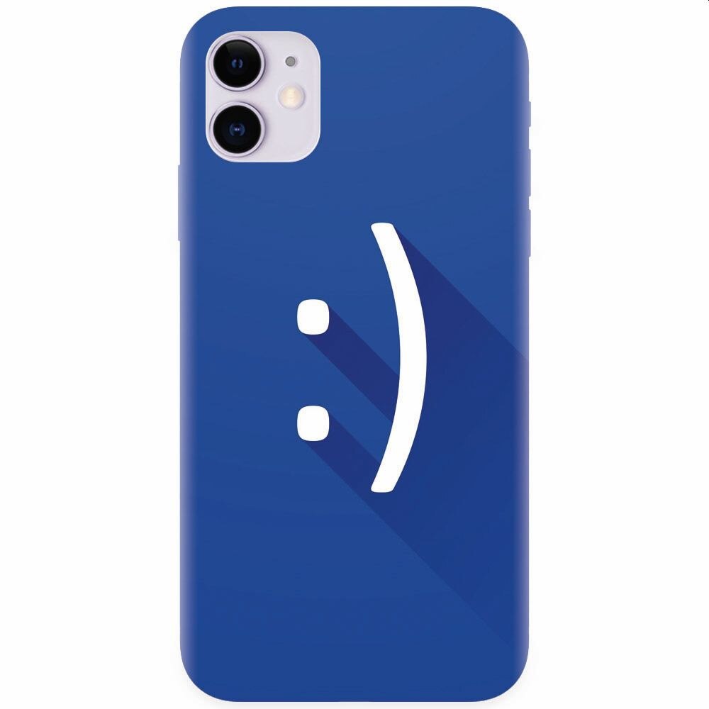 Husa silicon pentru Apple Iphone 11, Smile