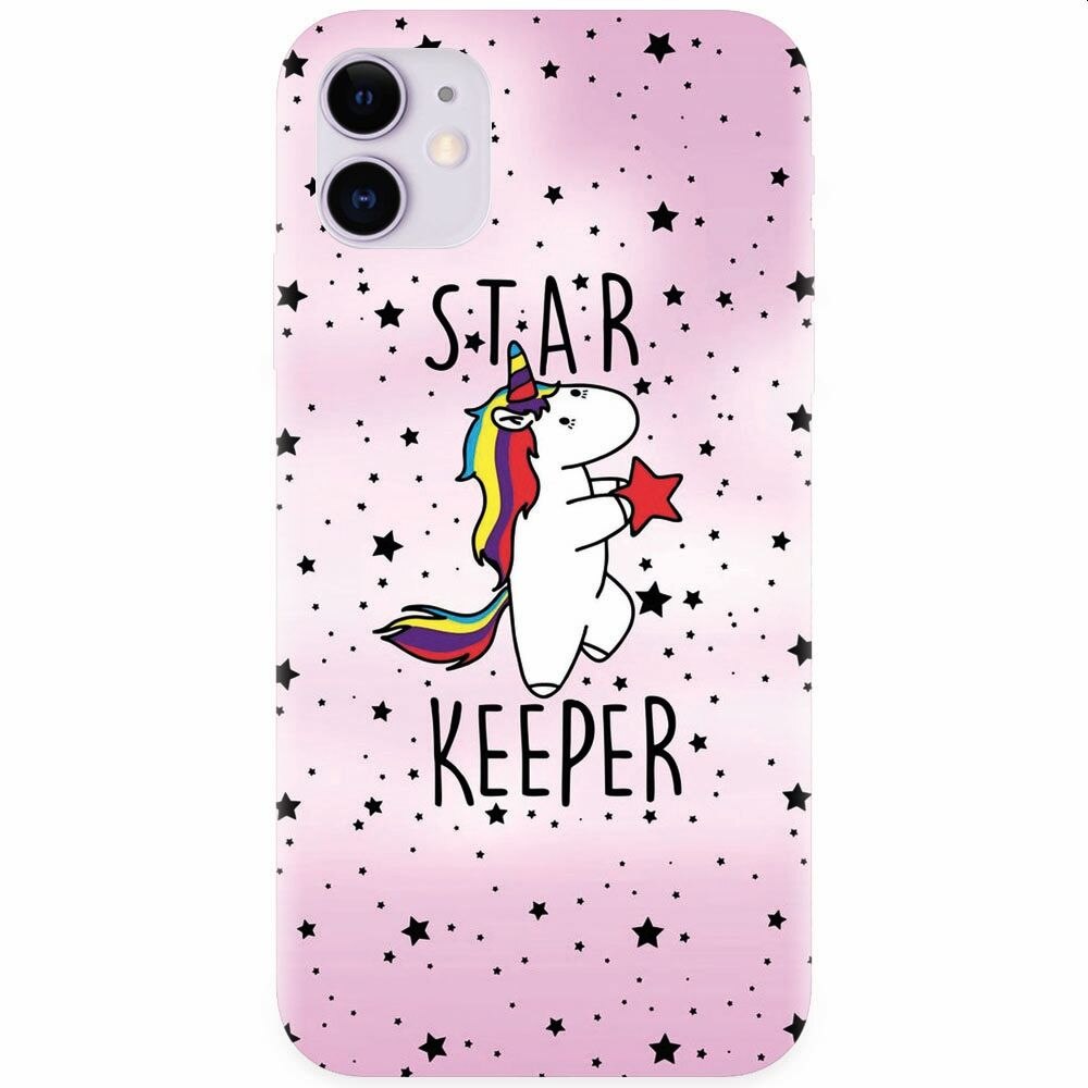 Husa silicon pentru Apple Iphone 11, Unicorn Star Keeper