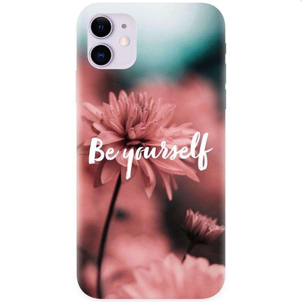 Husa silicon pentru Apple Iphone 11, Be Yourself