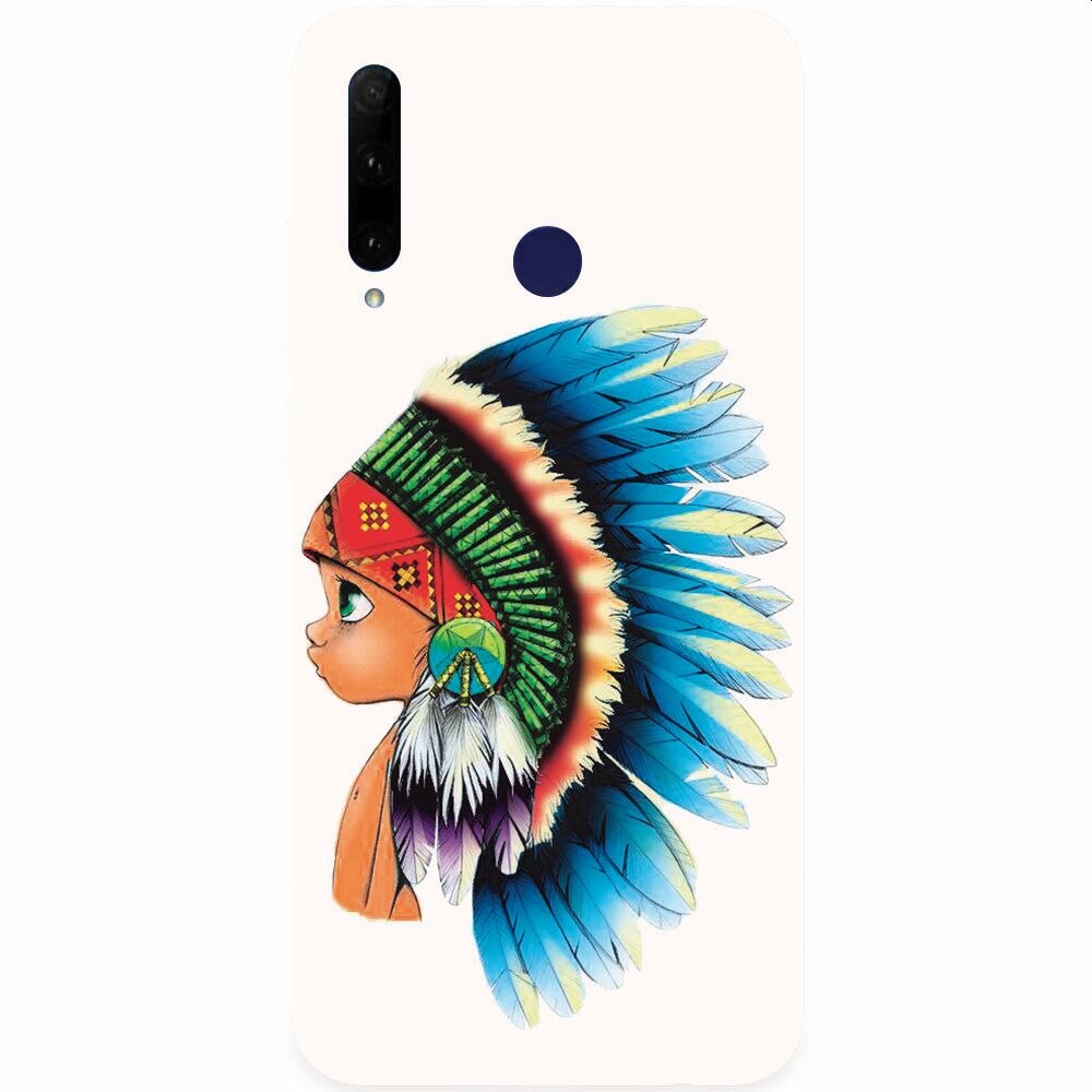 Husa silicon pentru Honor 20 Lite, Indian Boy