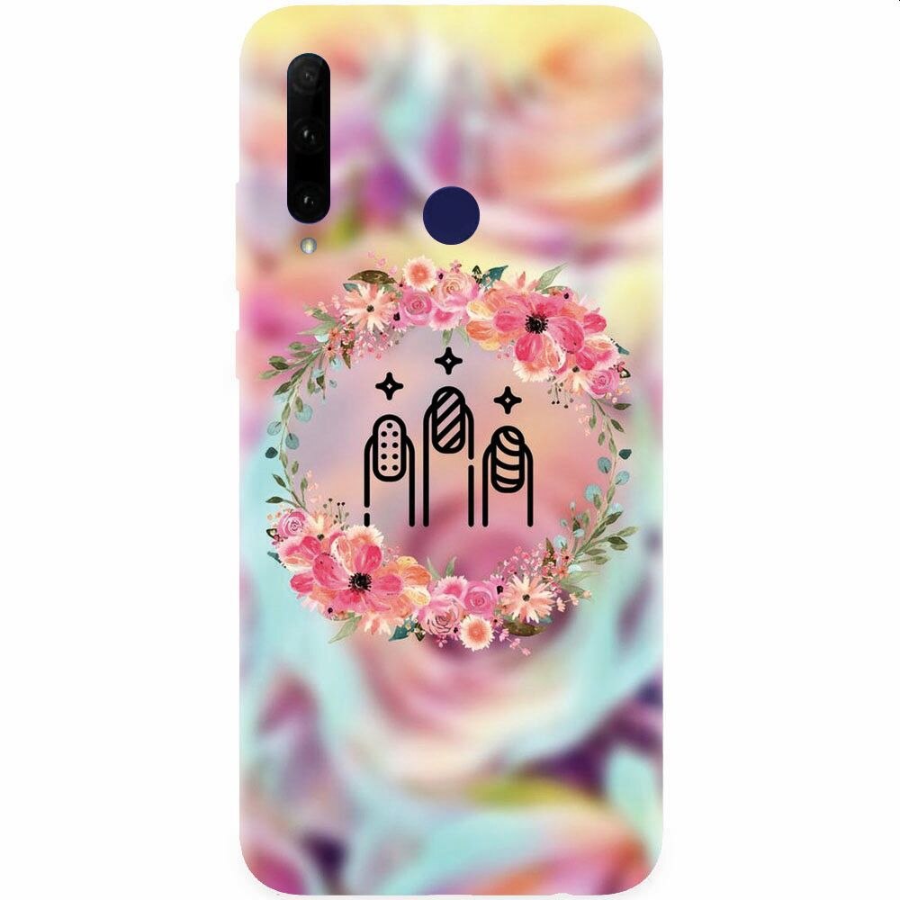 Husa silicon pentru Honor 20 Lite, Nail Expert