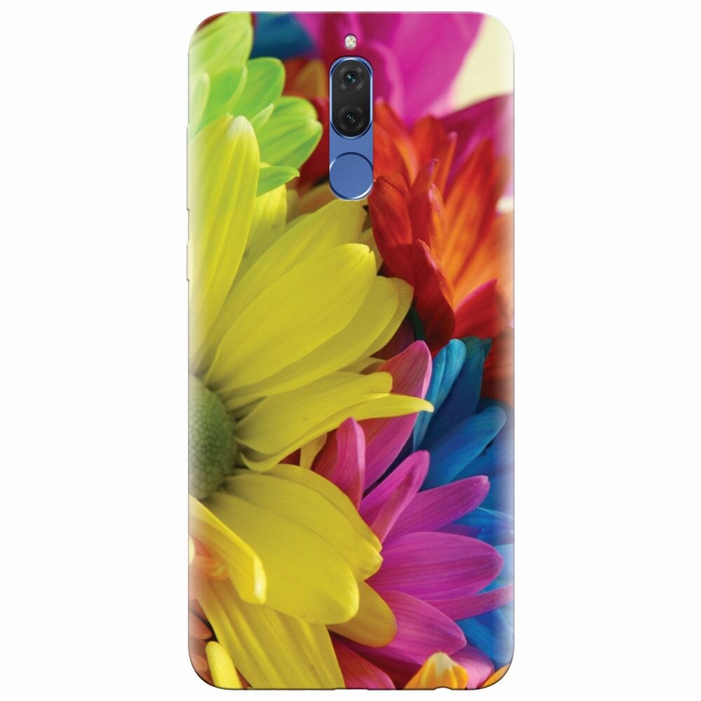 Husa silicon pentru Huawei Mate 10 Lite, Flower
