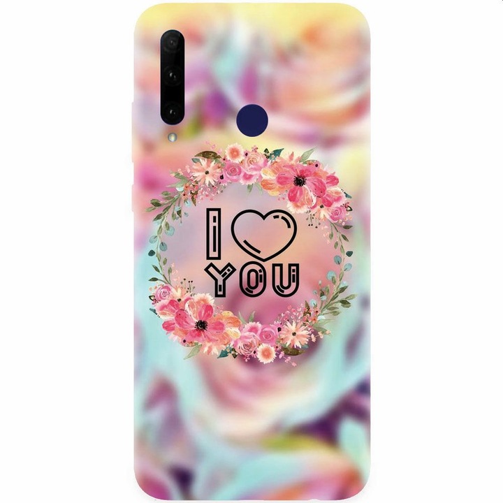 Силиконов кейс за Honor 20 Lite, I Love You