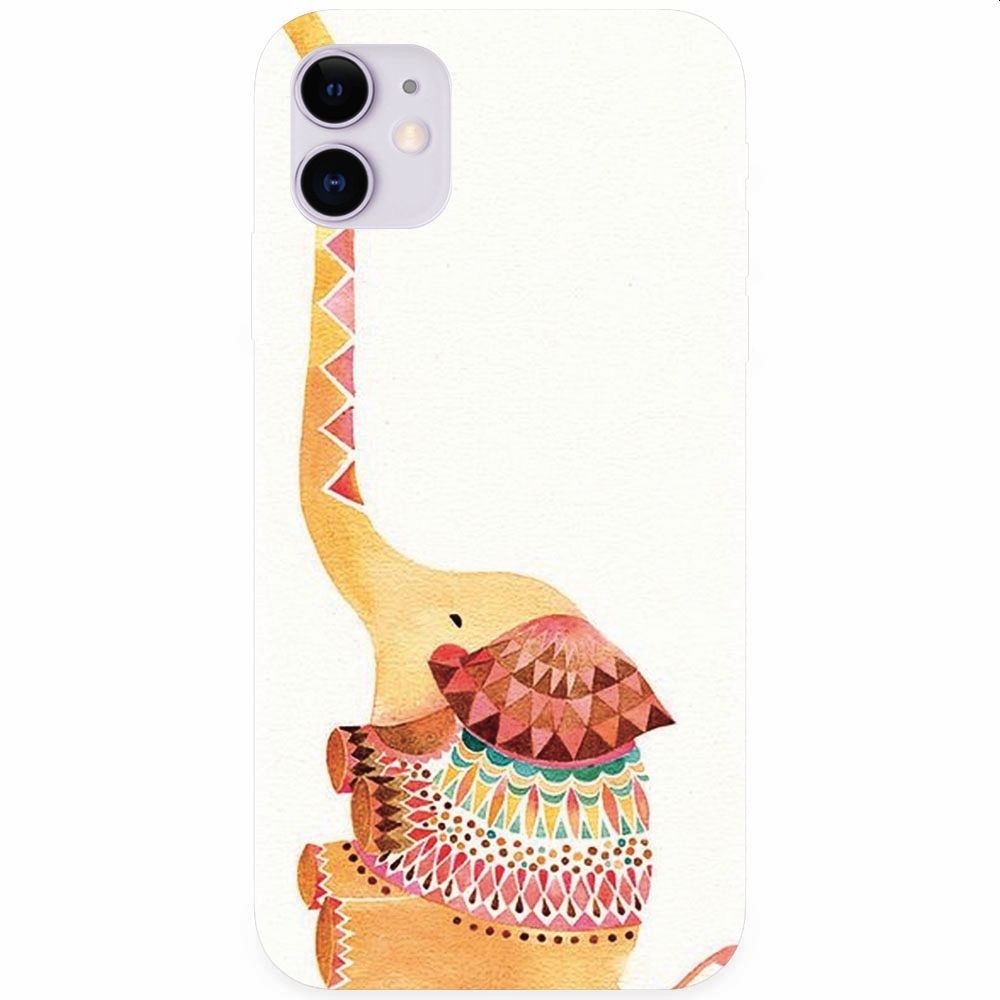 Husa silicon pentru Apple Iphone 11, Elephant