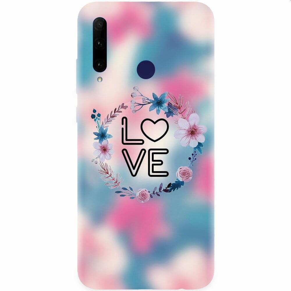 Husa silicon pentru Honor 20 Lite, Love 001