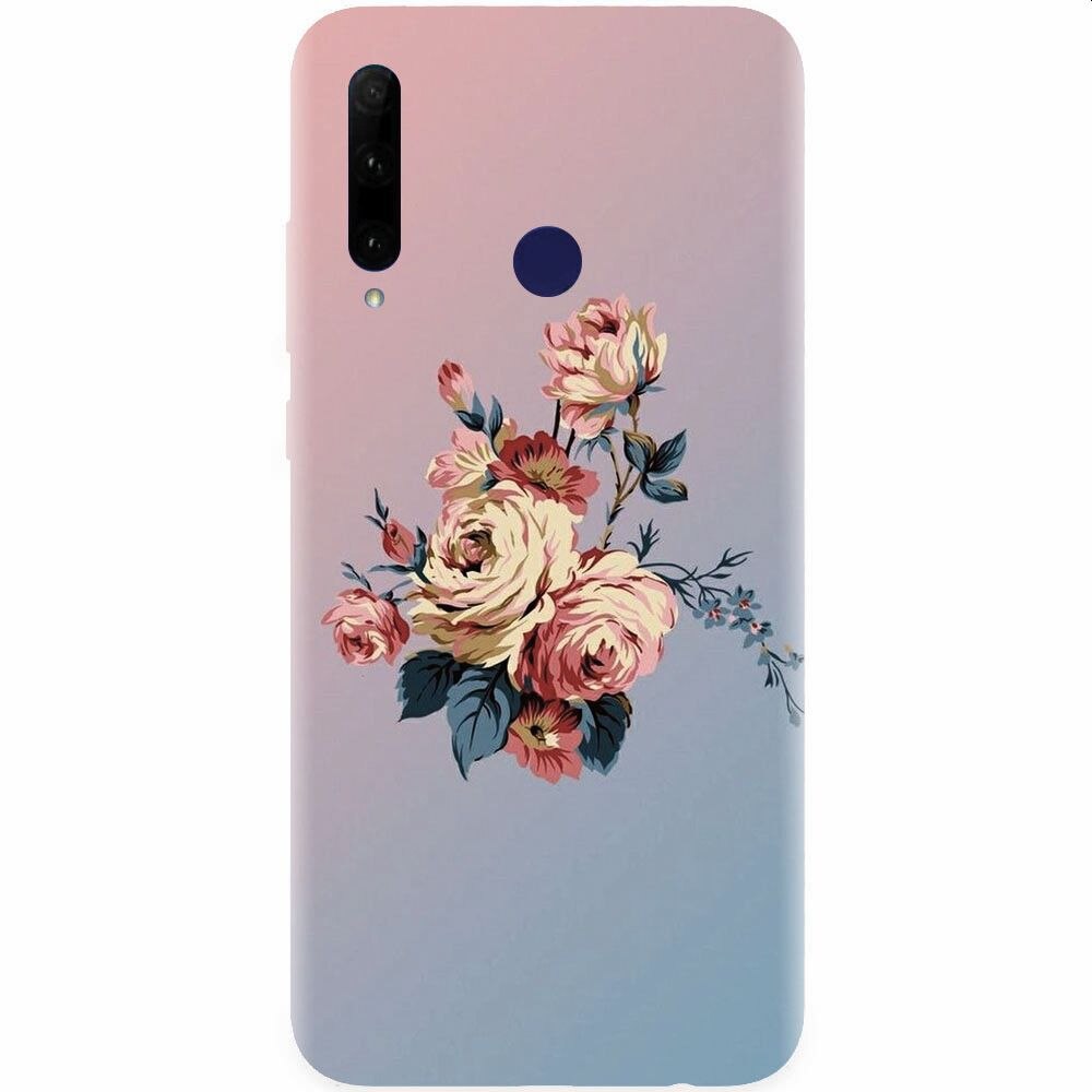Husa silicon pentru Honor 20 Lite, Roses