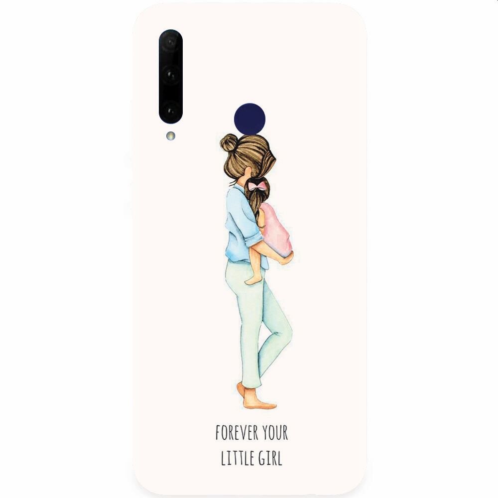 Husa silicon pentru Honor 20 Lite, Forever Little Girl