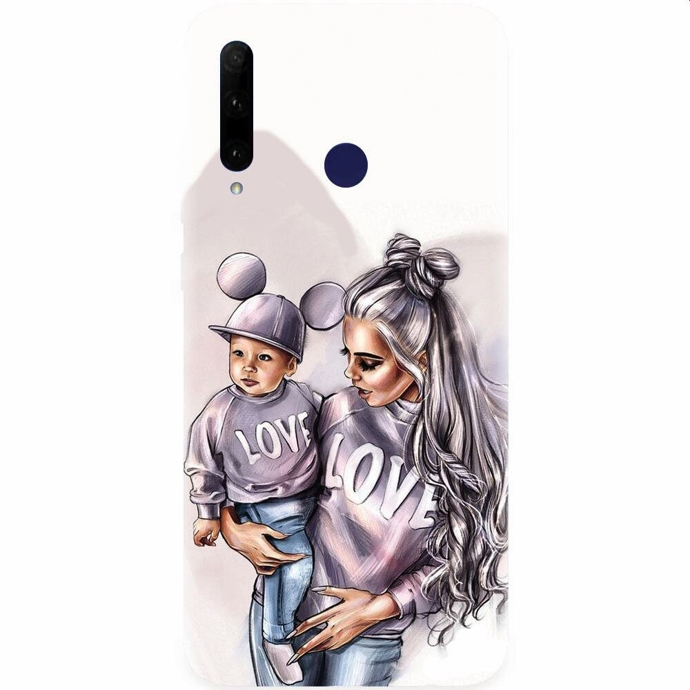 Husa silicon pentru Honor 20 Lite, Mommy Love