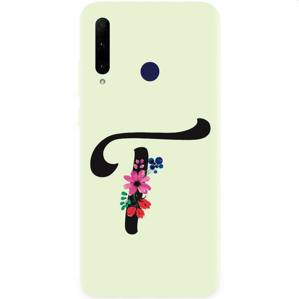 Husa silicon pentru Honor 20 Lite, Litera T