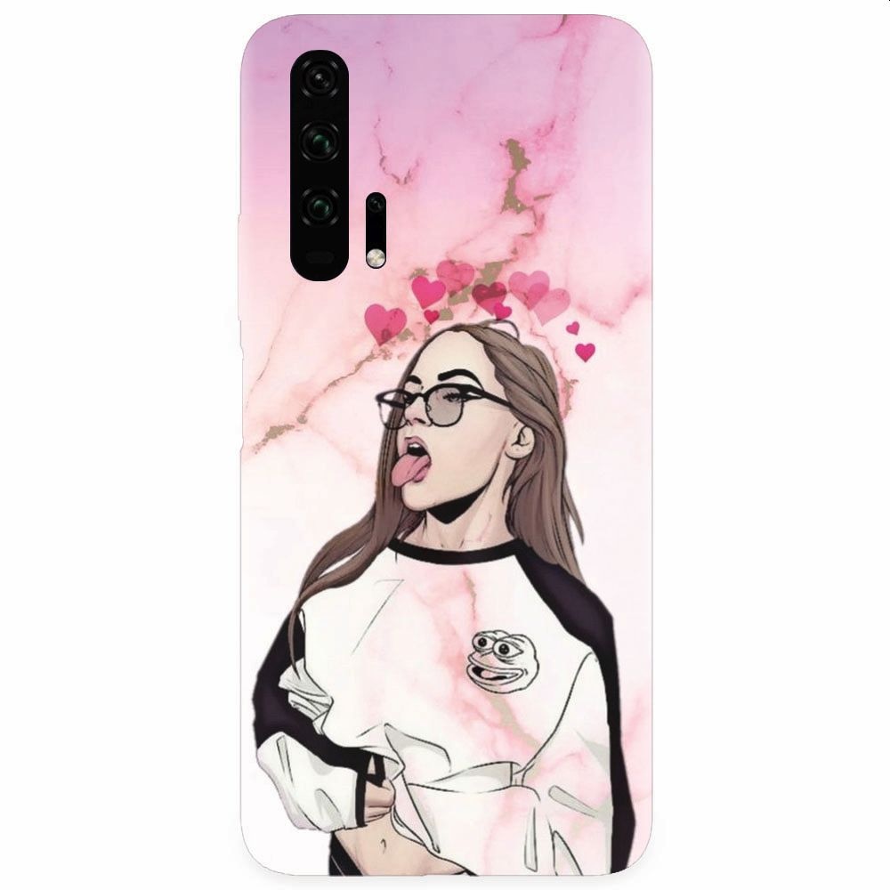 Husa silicon pentru Honor 20 Pro, Bad Girl