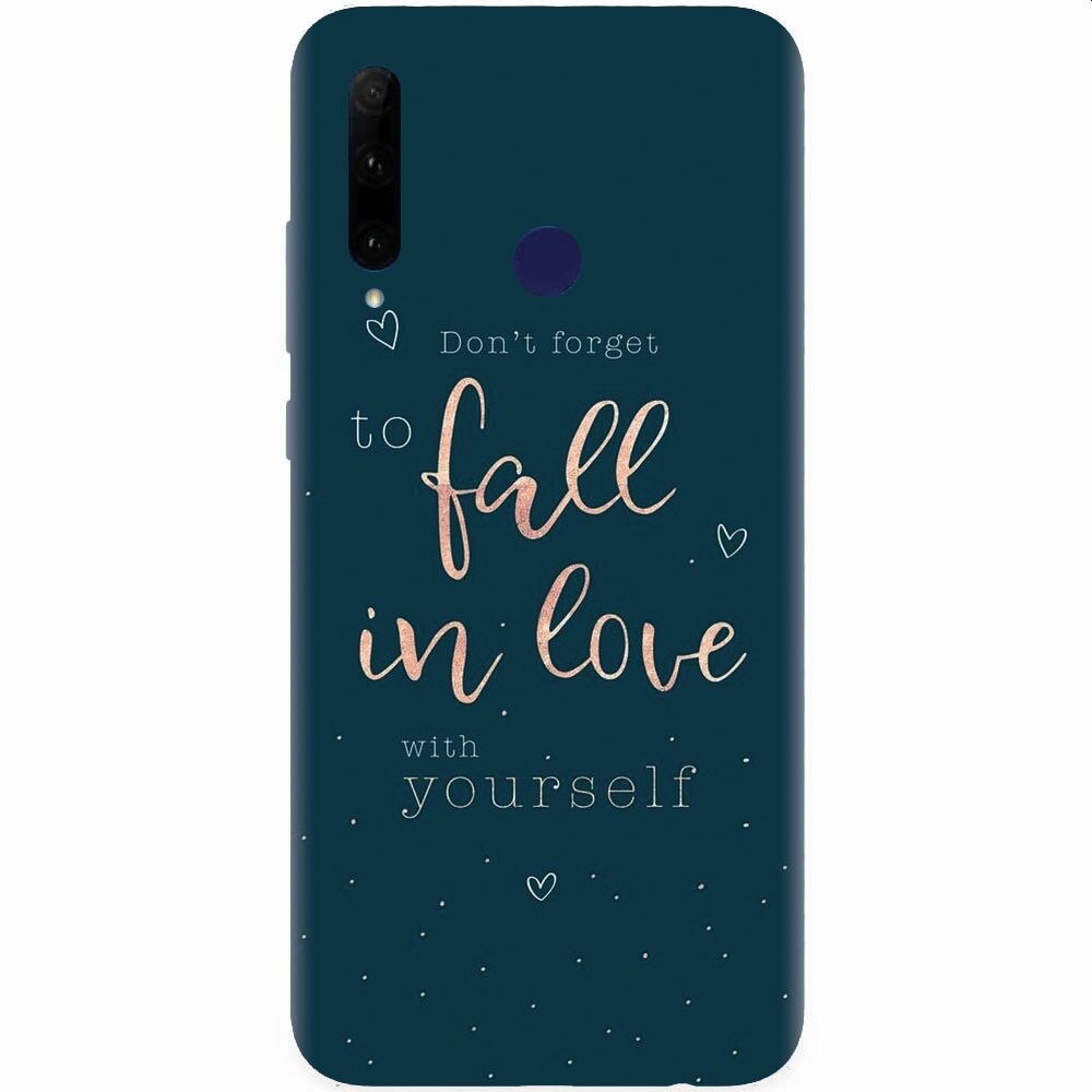 Husa silicon pentru Honor 20 Lite, Fall In Love