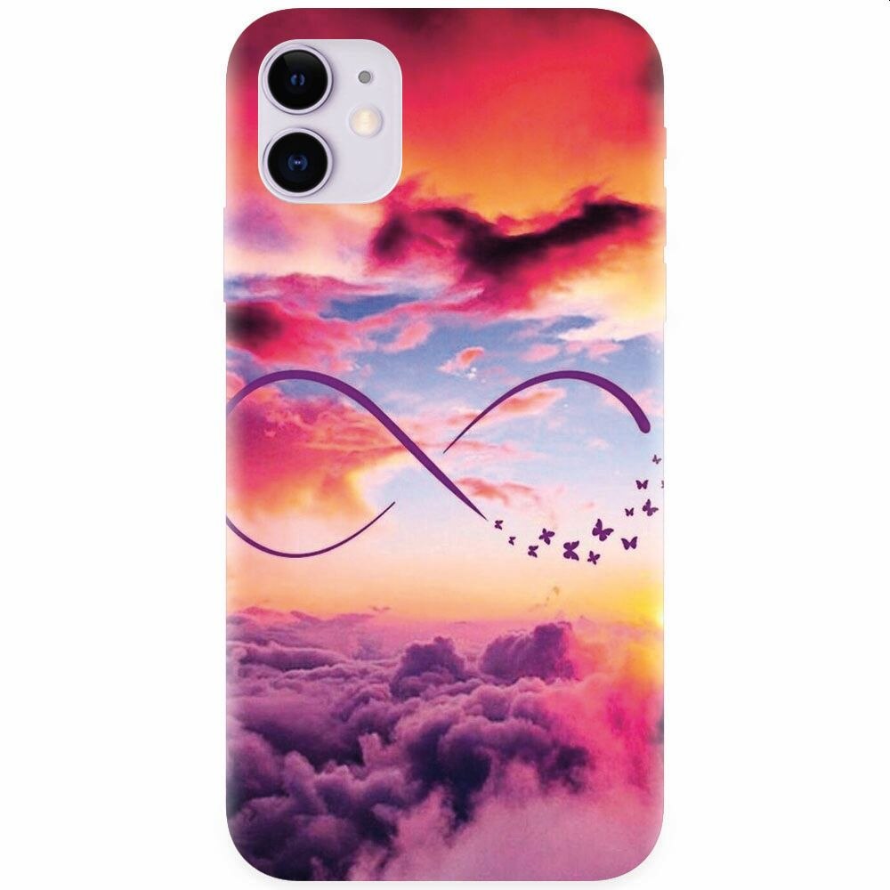 Husa silicon pentru Apple Iphone 11, Infinit Love 101