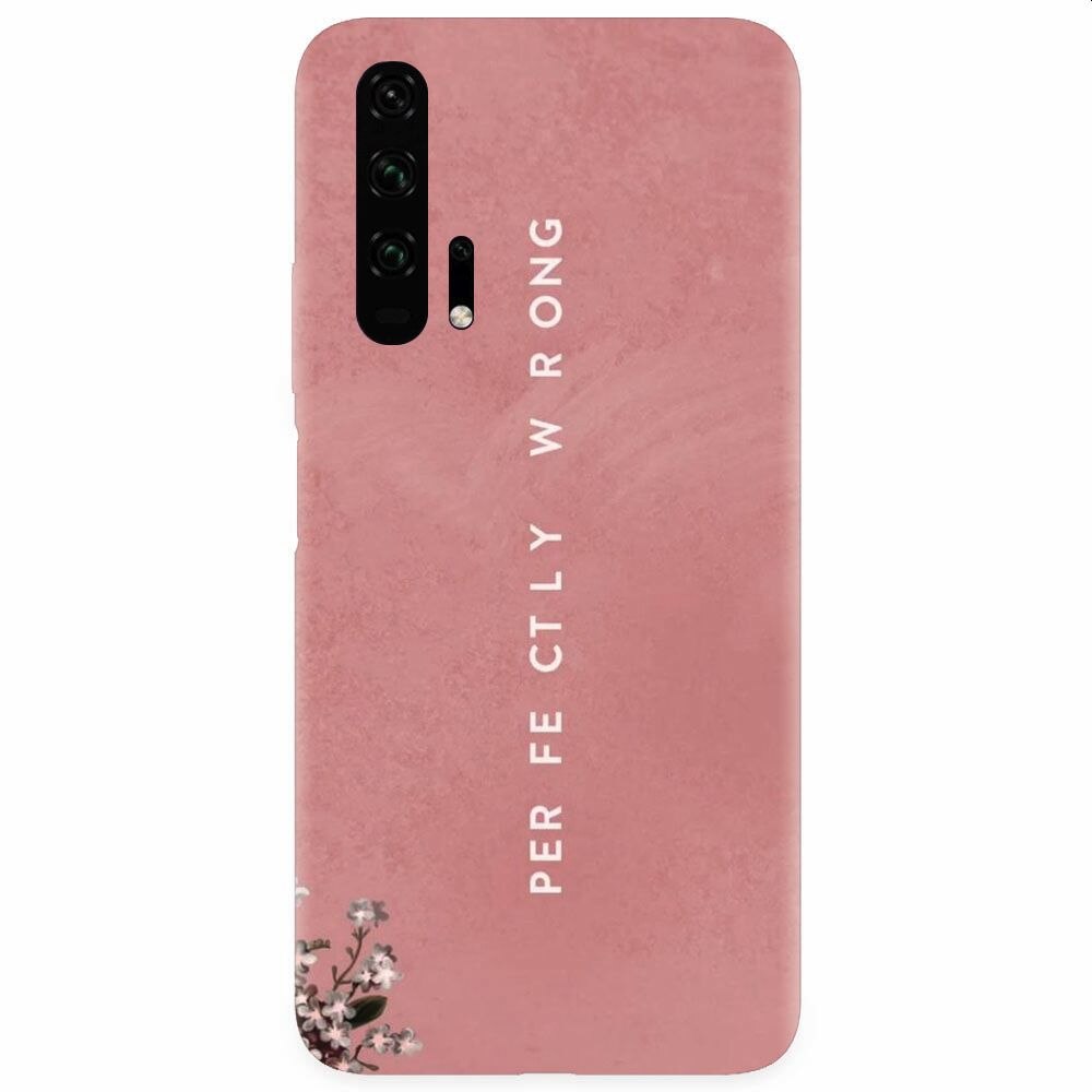 Husa silicon pentru Honor 20 Pro, Perfectly Wrong