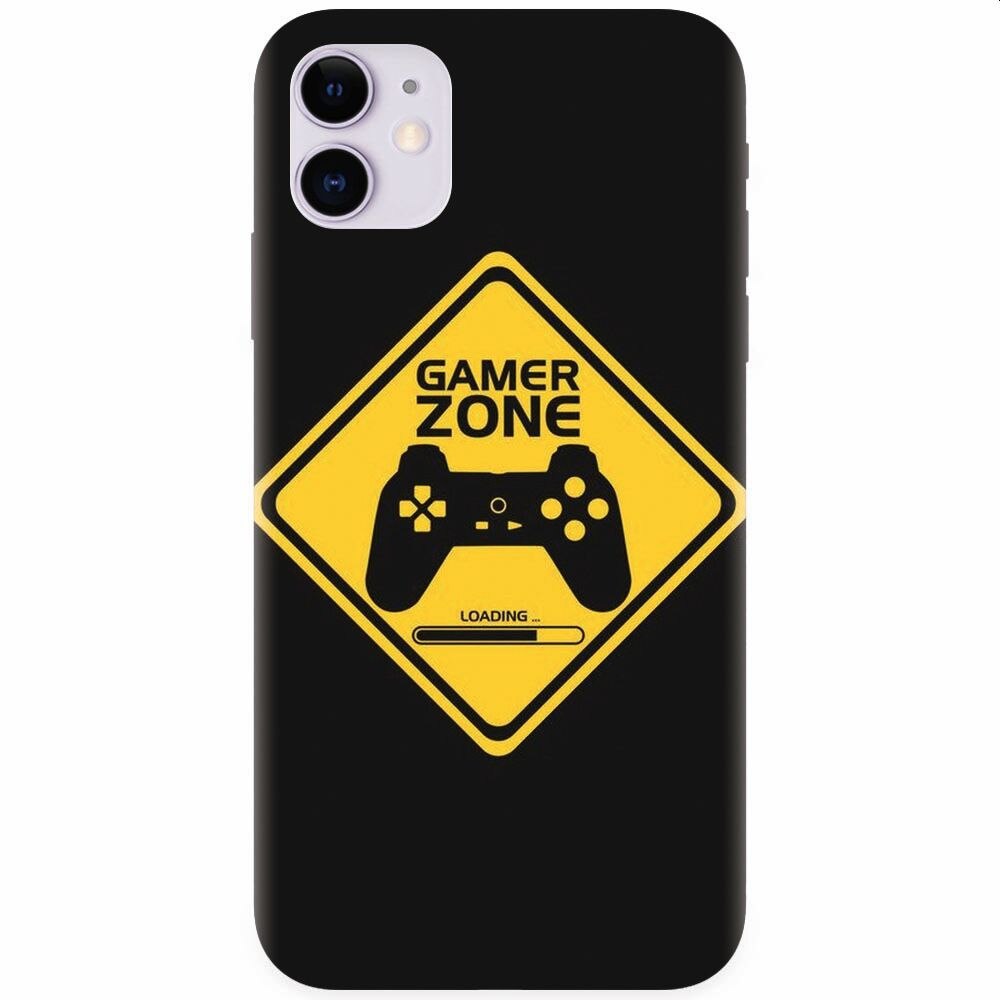 Husa silicon pentru Apple Iphone 11, Gamer Zone