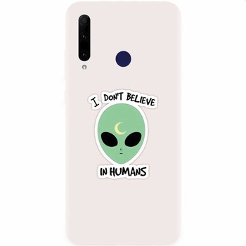 Husa silicon pentru Honor 20 Lite, I Dont Believe In Humans Husa silicon pentru Honor 20 Lite, I Dont Believe In Humans