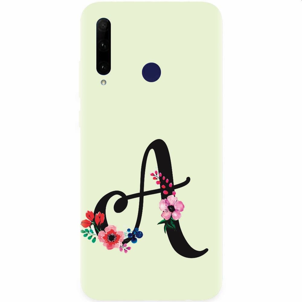 Husa silicon pentru Honor 20 Lite, Litera A