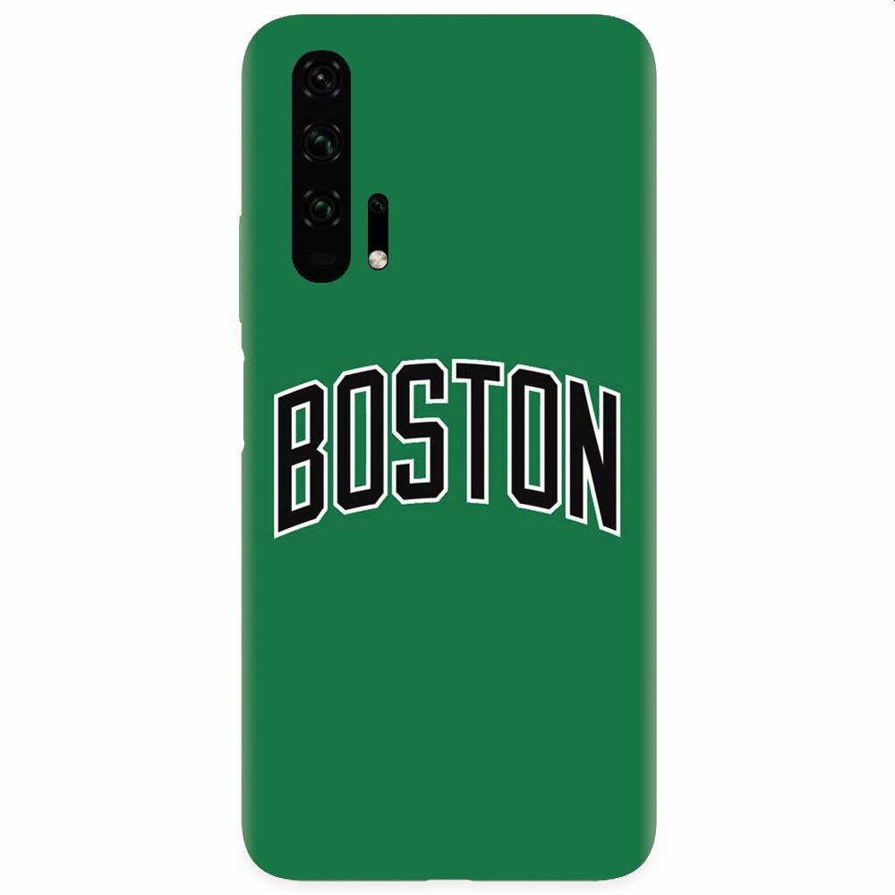 Husa silicon pentru Honor 20 Pro, NBA Boston Celtics