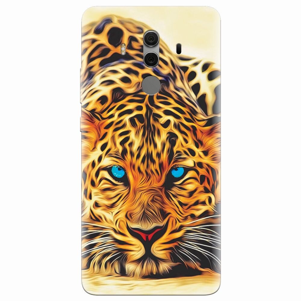 Husa silicon pentru Huawei Mate 10 Pro, Animal Tiger