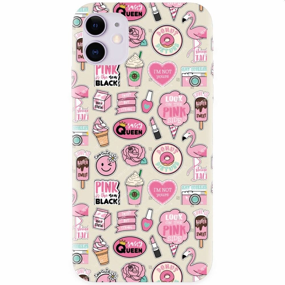 Husa silicon pentru Apple Iphone 11, Sassy Queen