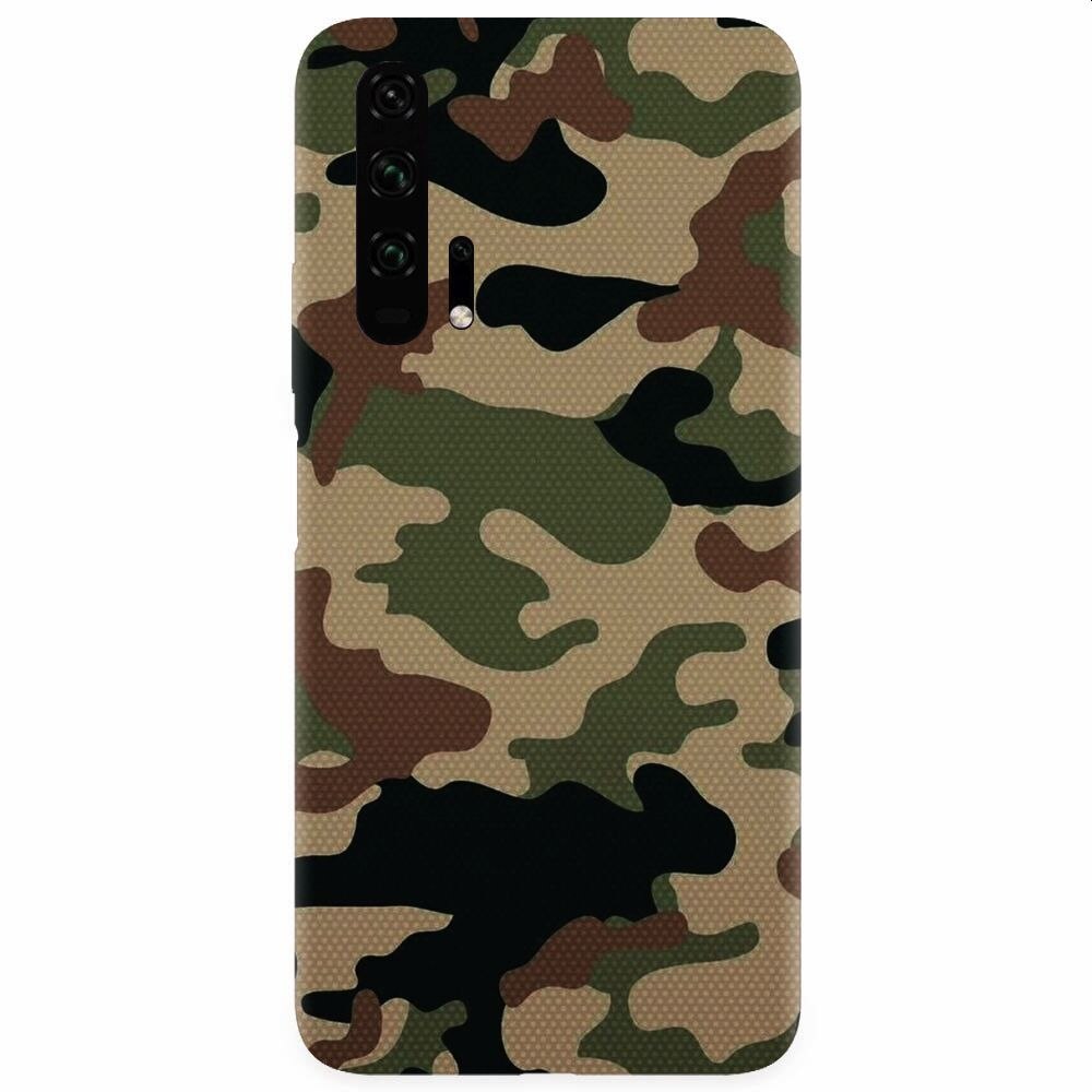 Husa silicon pentru Honor 20 Pro, Camuflaj