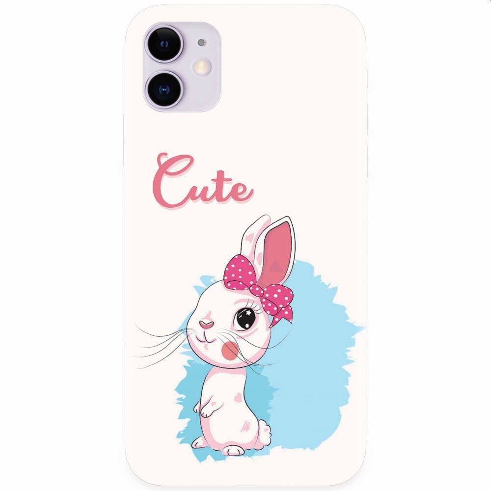 Husa silicon pentru Apple Iphone 11, Rabbit